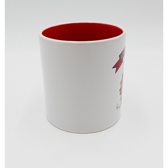 Peanuts Snoopy Home For The Holidays Christmas Mug Coffee Tea Cup White 16 Oz - Picture 2 of 8